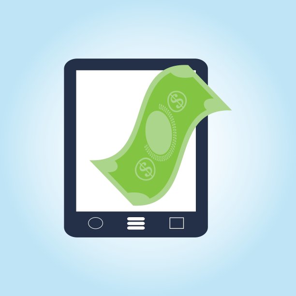 货币设计在线支付金融项目图片下载