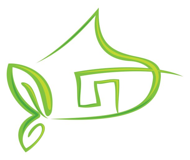 绿色的房子图片下载