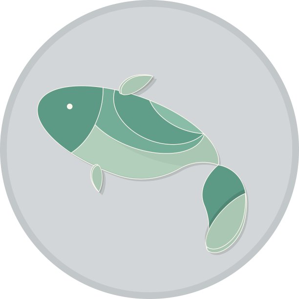 绿色的鱼图片下载