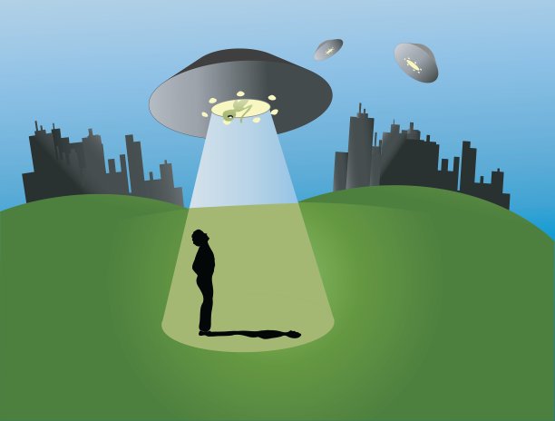 不明飞行物场景图片下载