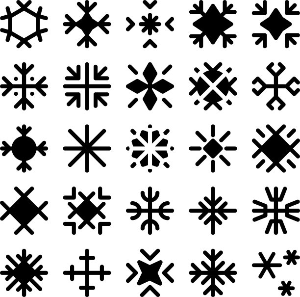 雪花图标2图片下载
