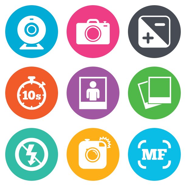 照片视频图标相机照片和相框图片下载