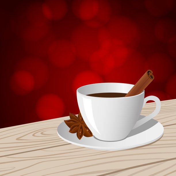 一杯红米粉咖啡图片下载