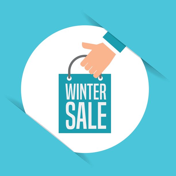 冬季销售设计图片下载