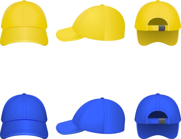 黄蓝帽子图片下载