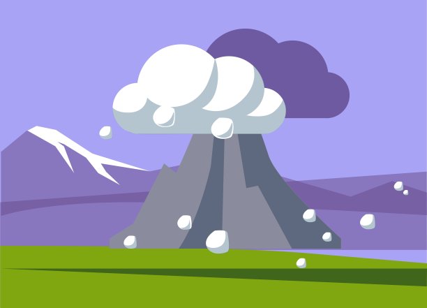 冰岛火山喷发图片下载