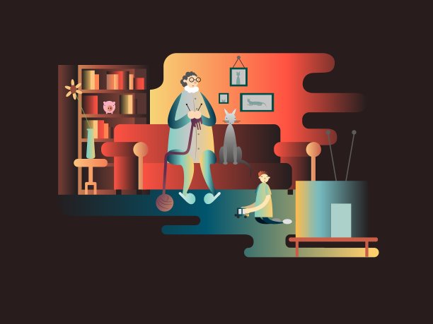 休息看电视图片下载