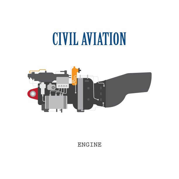 直升机或飞机的发动机图片下载