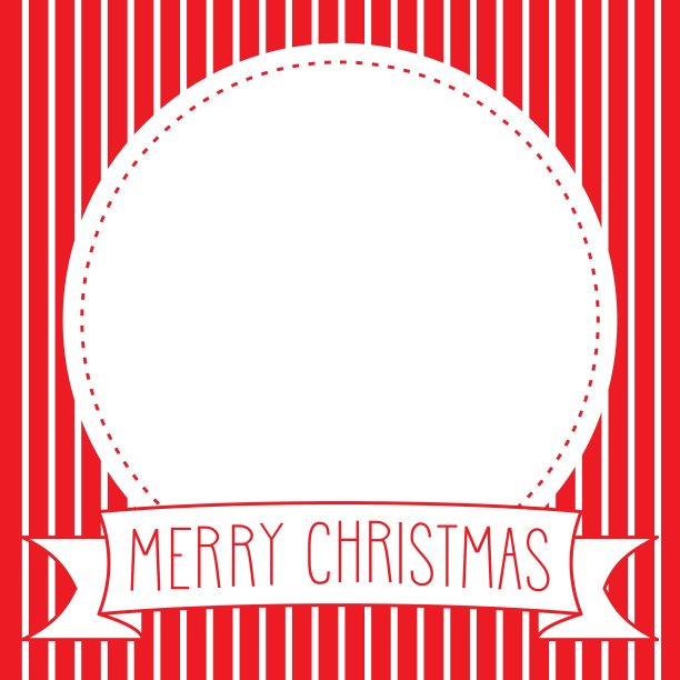 圣诞贺卡手绘圣诞祝福图片下载