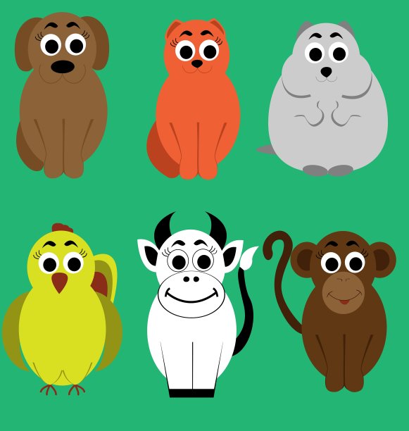 动物平组图片下载