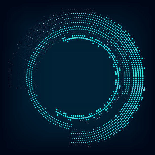 抽象的圆网图片下载