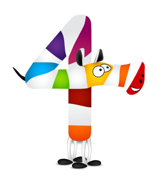 第四件彩色动物卡通图片下载