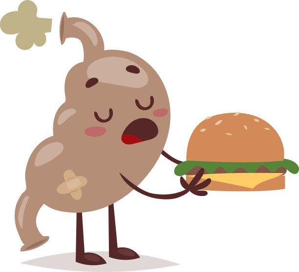 快餐的胃图片下载