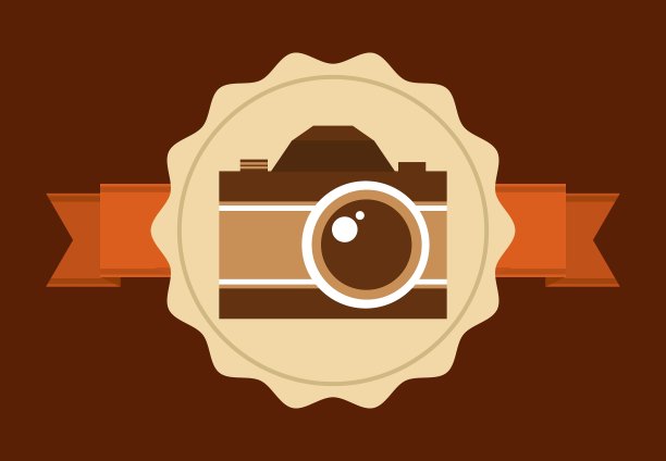 复古相机设计图片下载