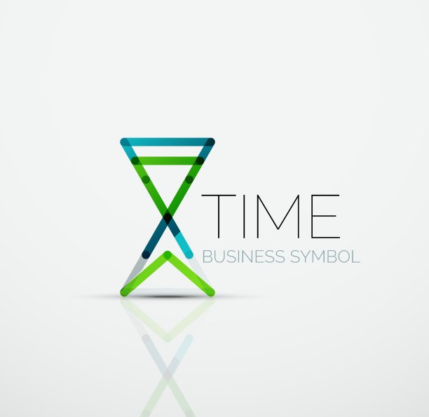 抽象的标志概念时间概念或时钟图片下载