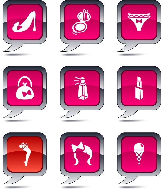 女性气球图标图片下载