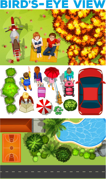 公园里的人图片下载