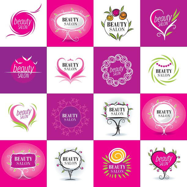 一套标志沙龙图片下载