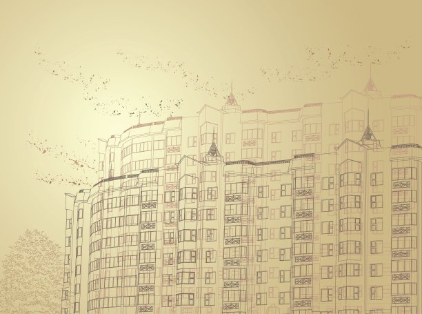 城市建筑乌贼图片下载