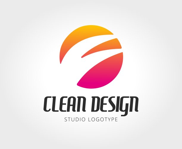 抽象设计工作室logo模板图片下载