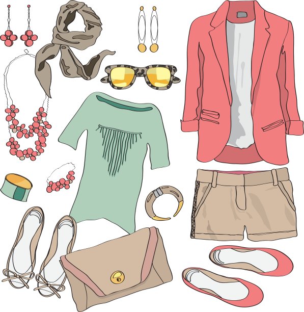 休闲女装系列图片下载