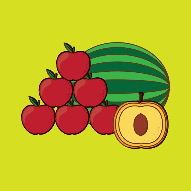 水果图标设计图片下载