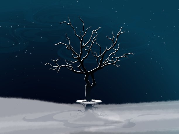 冬天的风景图片下载