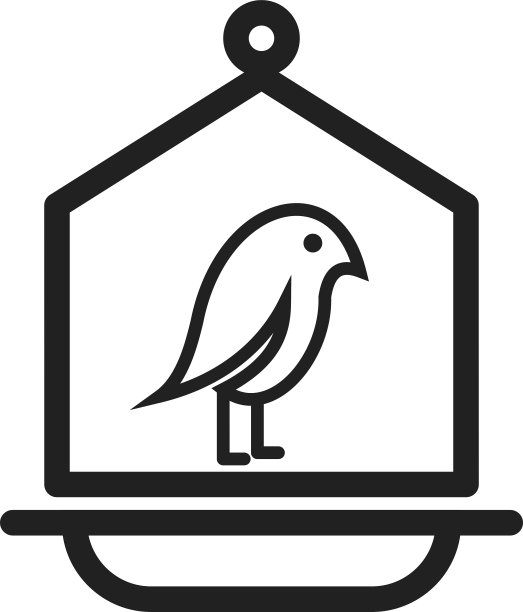 鸟屋中的鸟图片下载