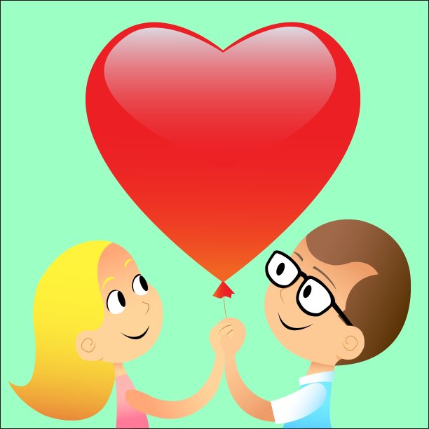 男生球红女生心图片下载