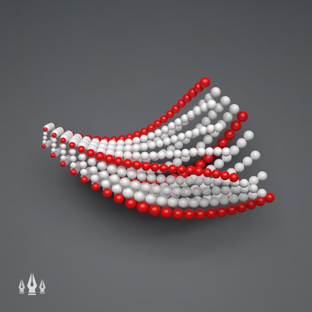 3d抽象球体构成技术风格图片下载