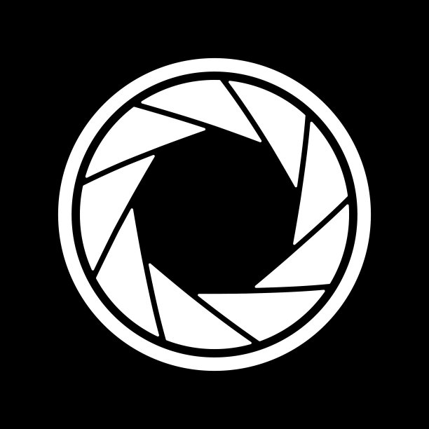 光圈图标，光圈符号图片下载