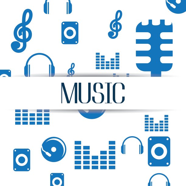 音乐生活方式设计图片下载