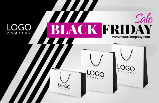 黑色星期五促销传单图片下载