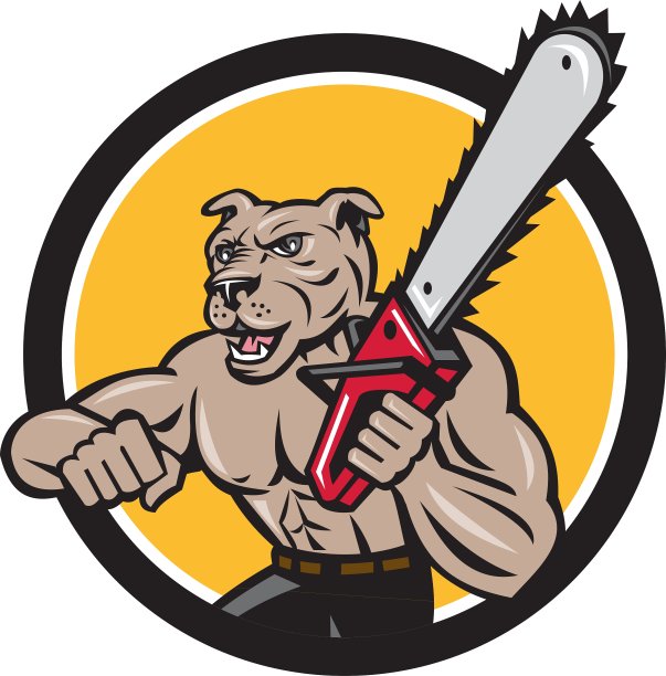 犬科伐木工，树木外科医生，树木学家，链锯图片下载