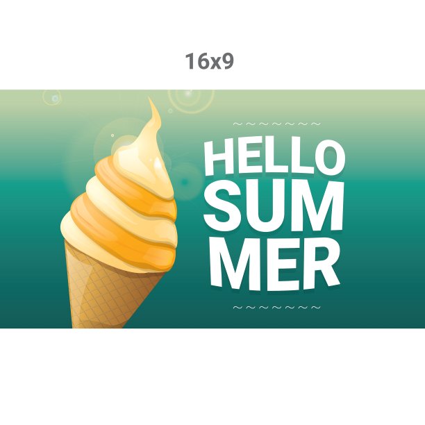 你好暑期创意概念背景图片下载