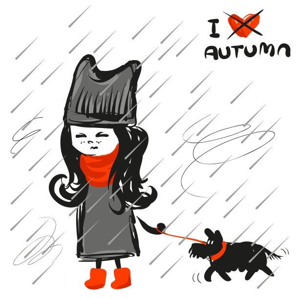 带着狗的苏格兰女孩图片下载