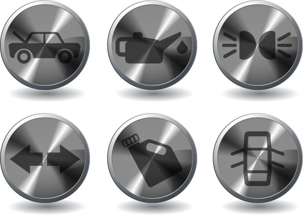 汽车界面图标集图片下载