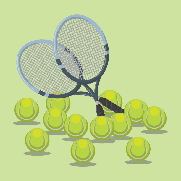 网球的设计图片下载