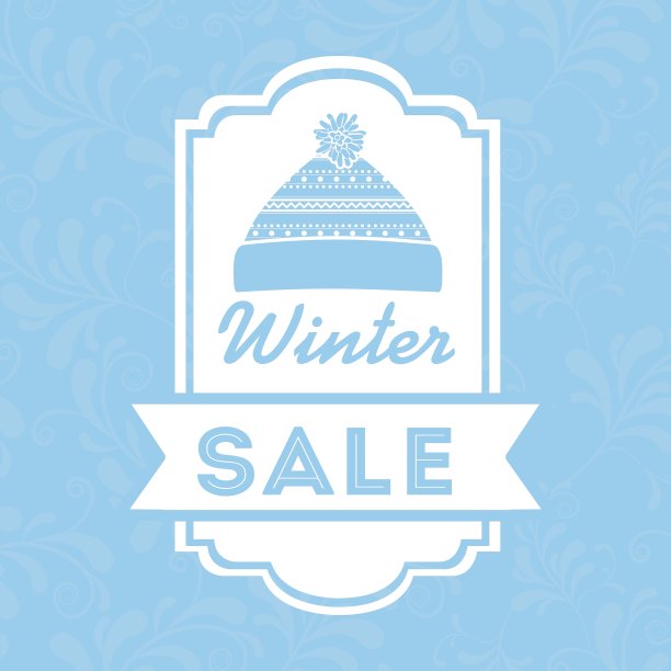 冬季销售设计图片下载