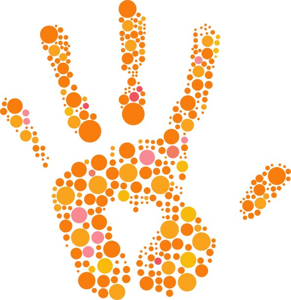 手印心形符号图片下载