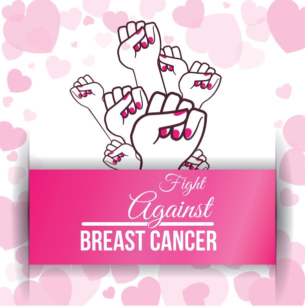 乳腺癌的设计图片下载