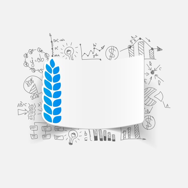 绘制商业公式小麦穗图片下载