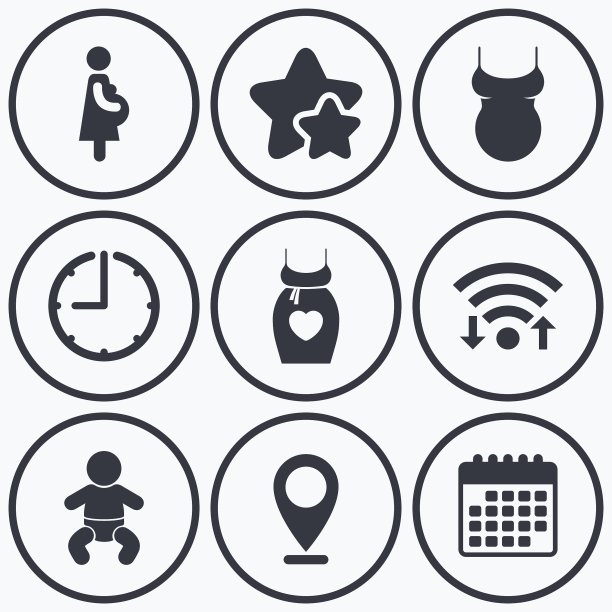 孕妇标志婴儿婴儿怀孕连衣裙图片下载