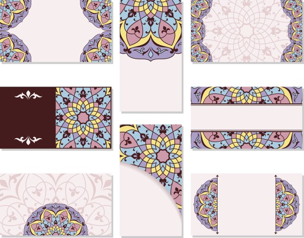 一套装饰名片图片下载