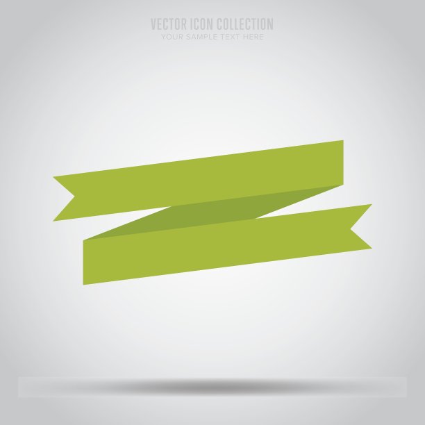 抽象缎带标签图片下载