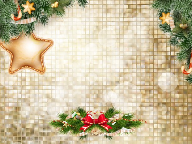 圣诞钟声背景EPS 10图片下载