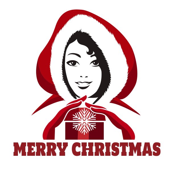 圣诞节的请柬图片下载