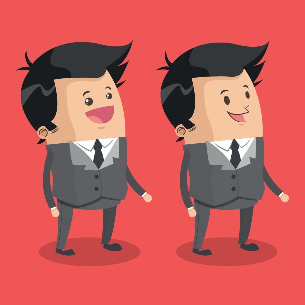 卡通的人设计图片下载