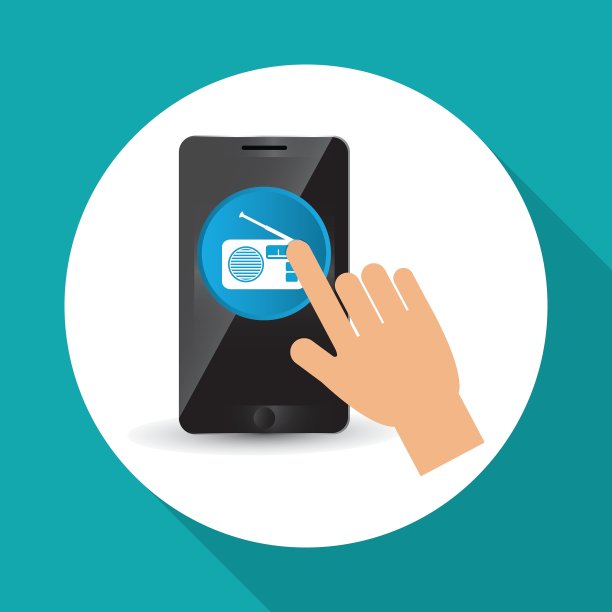 可穿戴技术设计社交媒体图标图片下载