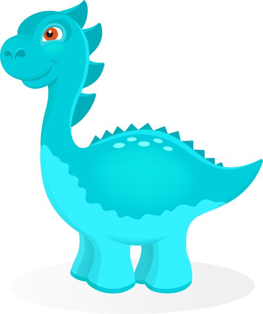 恐龙卡通人物图片下载